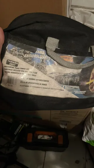 Cadenas para la nieve textiles