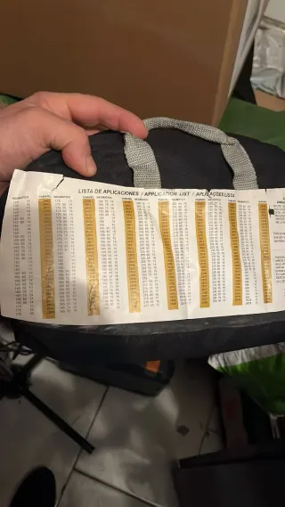 Cadenas para la nieve textiles