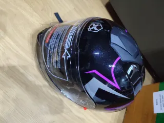 Casco Moto Modular Doble Visera nuevo sin uso.