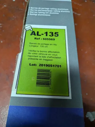 Baca de techo Feu Vert