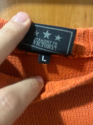 Jersey Inside Naranja Talla L