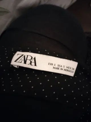 Abito nero a pois primavera-estate