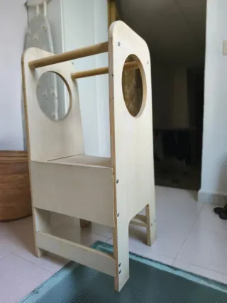 Torre de aprendizaje madera