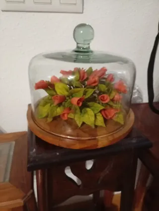 Quesera flores miga de pan