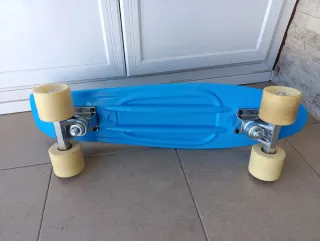 Monopatín Mini Skateboard Azul