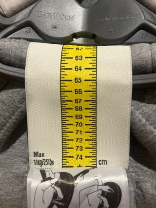 Mochila Portabebés BabyBjörn mini Gris