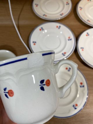 Juego de café vintage porcelana