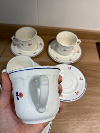 Juego de café vintage porcelana