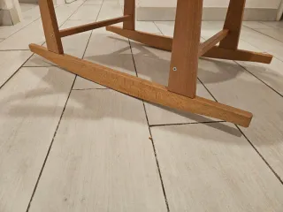 Moisés capazo balancín bebé mimbre