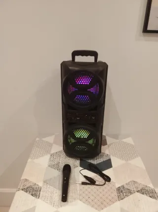 Altavoz Bluetooth Karaoke con Micrófono