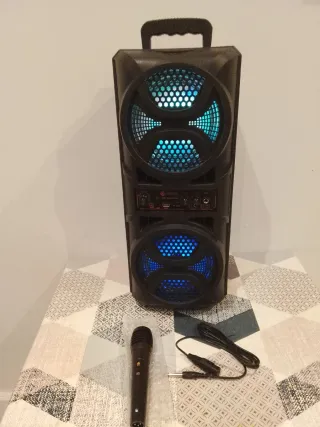 Altavoz Bluetooth Karaoke con Micrófono