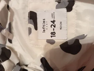 Chaqueta niña estampado leopardo