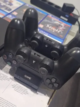 PS4 Slim 1TB Negra + 6 Juegos