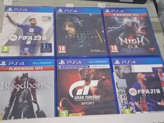 PS4 Slim 1TB Negra + 6 Juegos