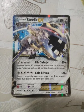 Carta Pokémon Steelix EX 180 HP