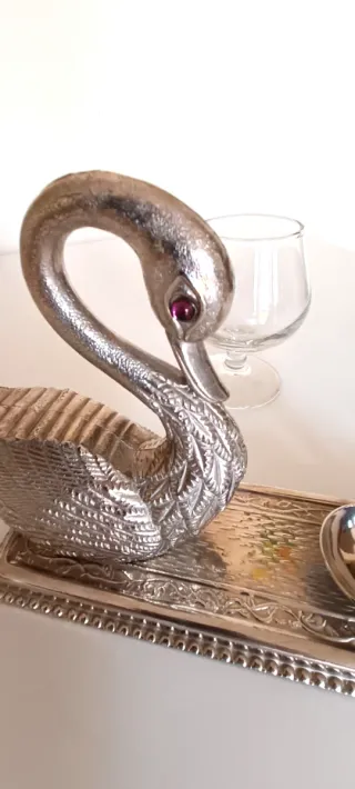 Calientacopas Coñac Vintage Cisne