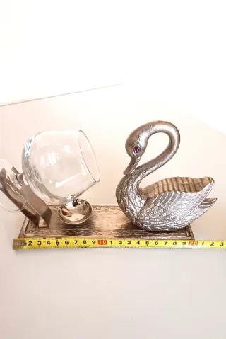 Calientacopas Coñac Vintage Cisne