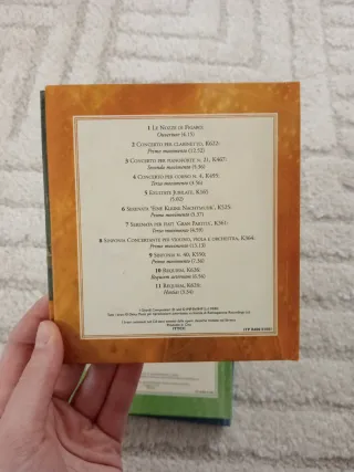 Set 3 CD Classica Mozart, Beethoven, Vivaldi