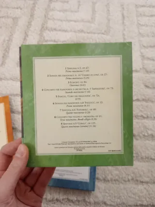 Set 3 CD Classica Mozart, Beethoven, Vivaldi