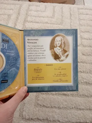 Set 3 CD Classica Mozart, Beethoven, Vivaldi