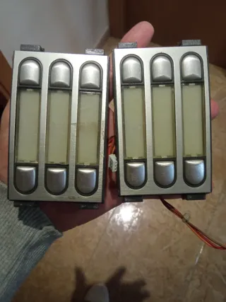 2 Módulos pulsador fermax para portero