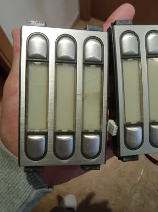 2 Módulos pulsador fermax para portero