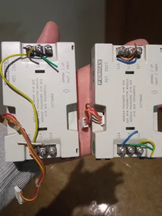 2 Módulos pulsador fermax para portero