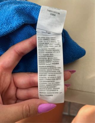 Shorts Hollister blu taglia S