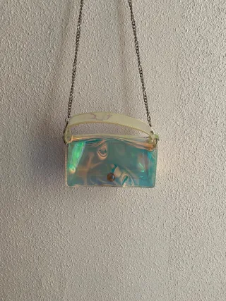 Bolso plástico tornasolado