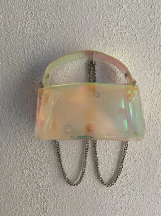 Bolso plástico tornasolado