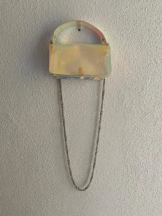 Bolso plástico tornasolado