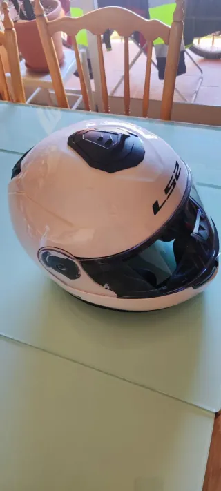 Casco LS2 Blanco Brillante 3XL