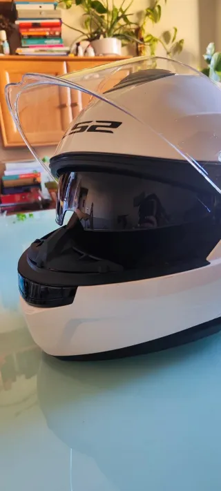 Casco LS2 Blanco Brillante 3XL