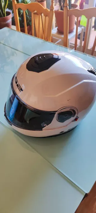 Casco LS2 Blanco Brillante 3XL