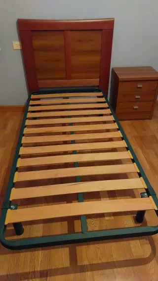 Dormitorio de madera