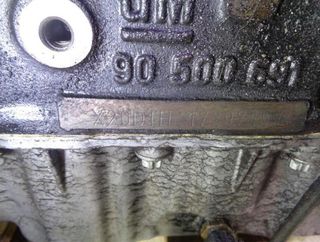 Motor completo opel rectp4978076 x20dth vectra 2.0