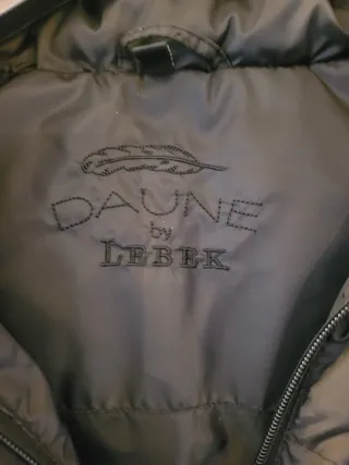 Piumino donna Lebek con cappuccio in pelo