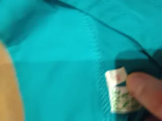 Camiseta premamá prenatal color verde azulado