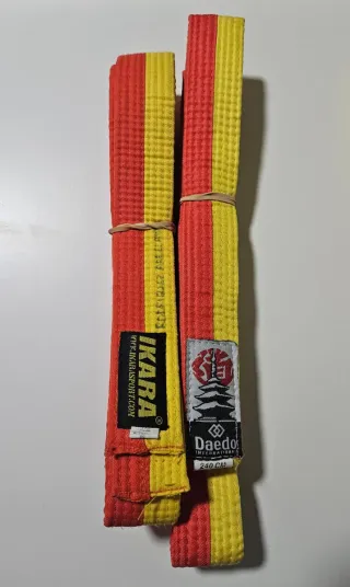 Cinturones Judo Karate Taekwondo