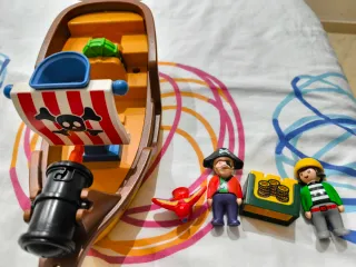 Barco Pirata Playmobil 1 2 3