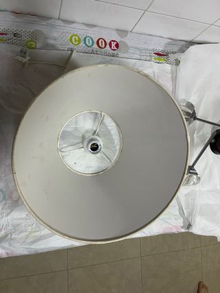 Lámpara infantil tela estrellas