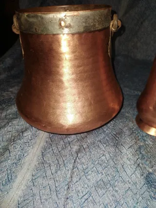 Antiguo de cobre 2 piezas