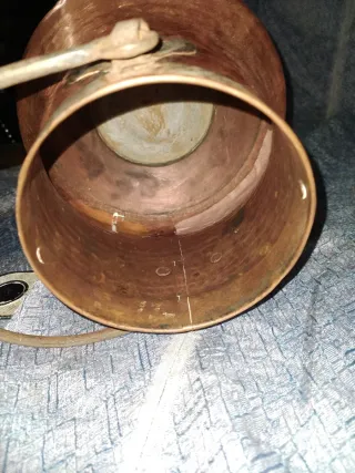 Antiguo de cobre 2 piezas