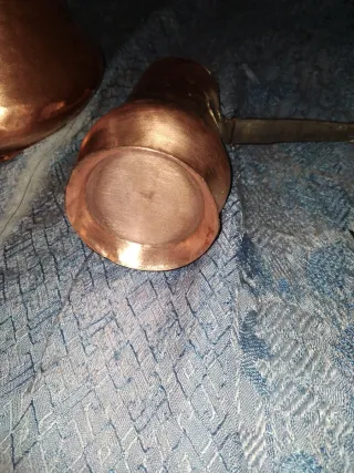 Antiguo de cobre 2 piezas