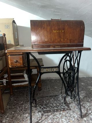 Máquina de coser Singer vintage