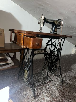 Máquina de coser Singer vintage