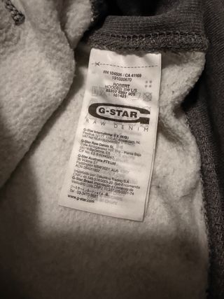 Sudadera G-Star RAW DNM 5204 con capucha