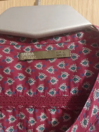 Blusa mujer estampado étnico