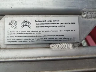 Baca Aluminio Ducato/Jumper/Boxer L3