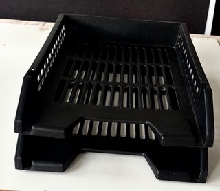 2 Organizadores de escritorio negro